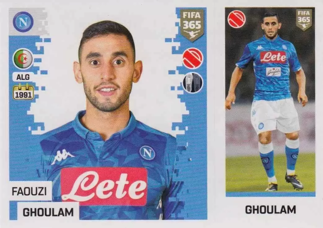 the golden world of football fifa 19 - Faouzi Ghoulam - SSC Napoli
