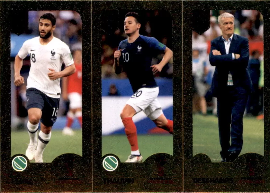 the golden world of football fifa 19 - Fekir / Thauvin / Deschamps - Champions