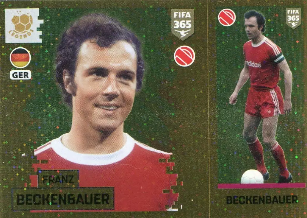 the golden world of football fifa 19 - Franz Beckenbauer - Legends