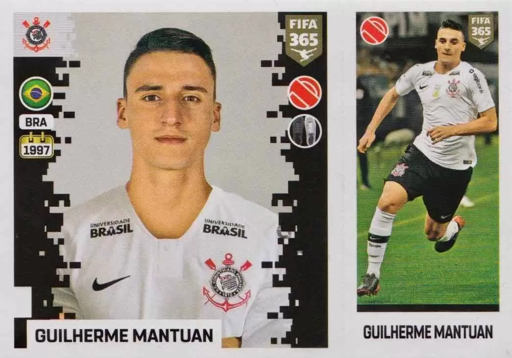 The Golden World of Football Fifa 365 2019 - Guilherme Mantuan - SC Corinthians