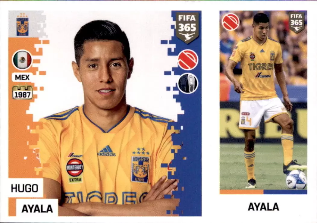 The Golden World of Football Fifa 365 2019 - Hugo Ayala - Tigres Uanl
