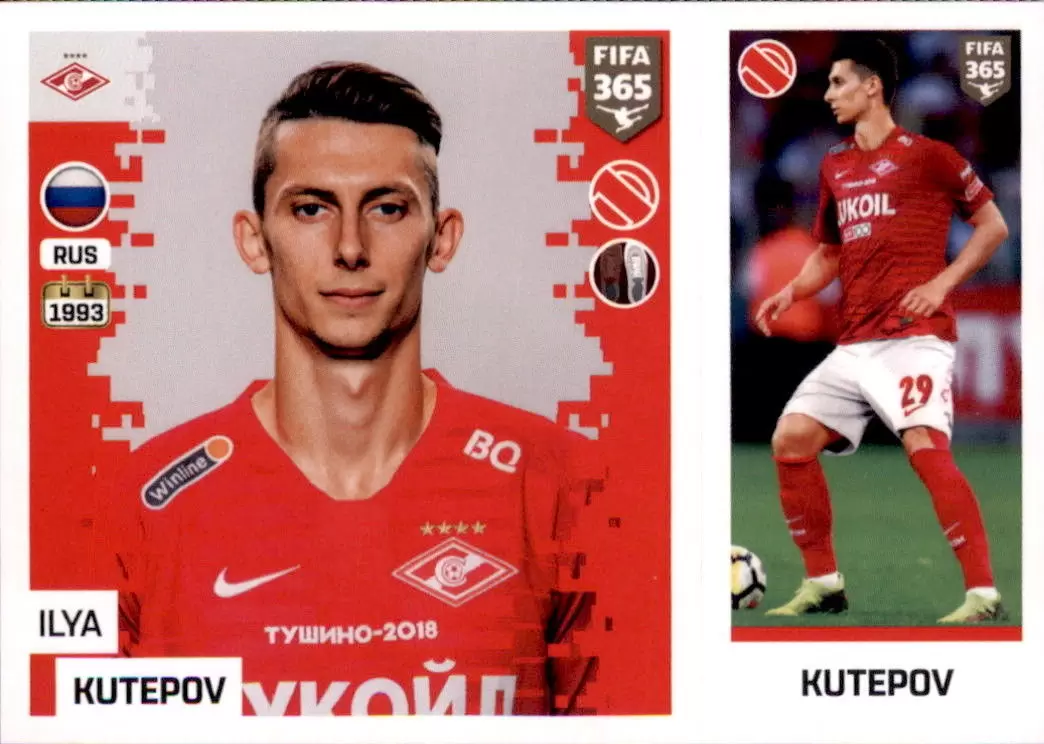 the golden world of football fifa 19 - Ilya Kutepov - FC Spartak Moskva