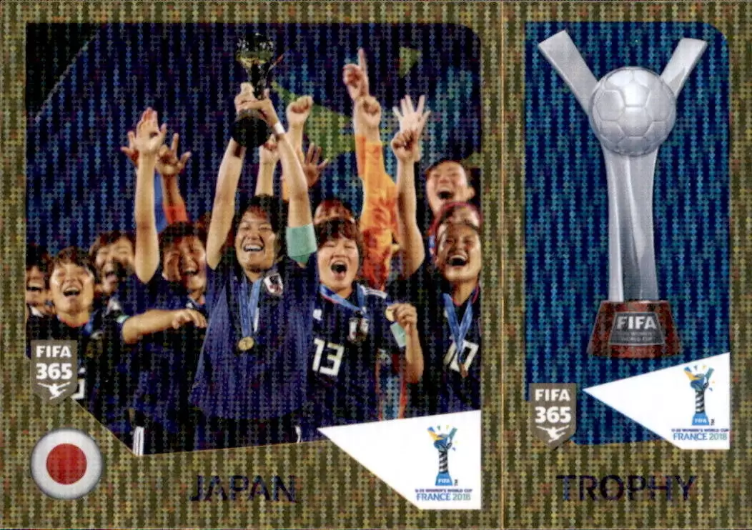 The Golden World of Football Fifa 365 2019 - Japan / Trophy - U-20 Women\'s world cup