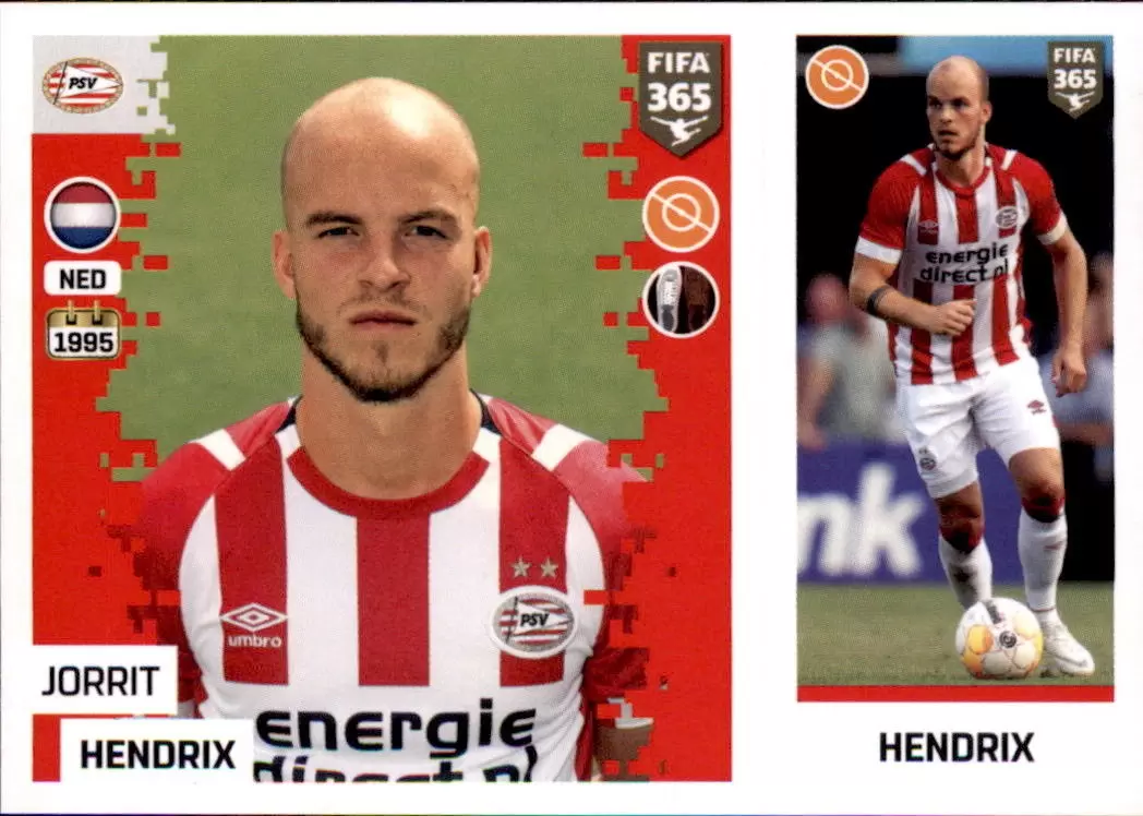The Golden World of Football Fifa 365 2019 - Jorrit Hendrix - PSV Eindhoven
