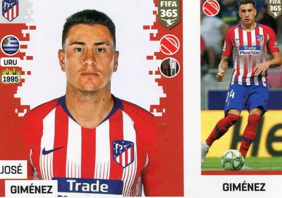 the golden world of football fifa 19 - José Giménez - Atlético de Madrid