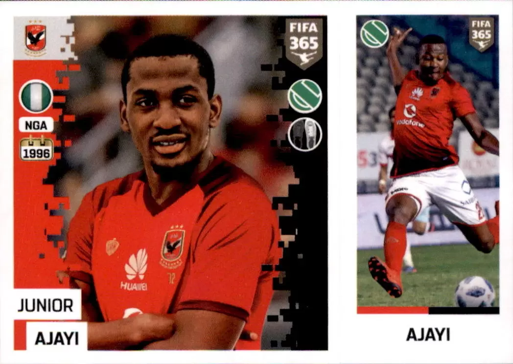 The Golden World of Football Fifa 365 2019 - Junior Ajayi - Al Ahly SC