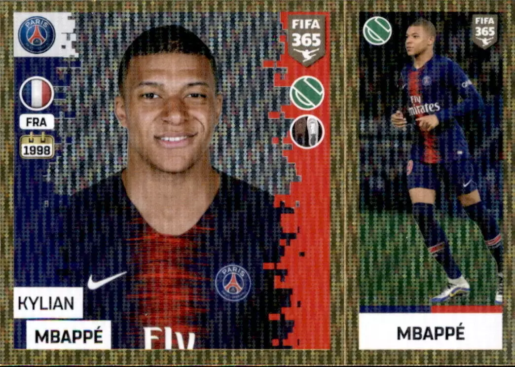 the golden world of football fifa 19 - Kylian Mbappé - Paris Saint-Germain