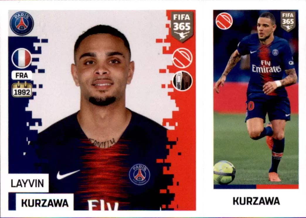 the golden world of football fifa 19 - Layvin Kurzawa - Paris Saint-Germain