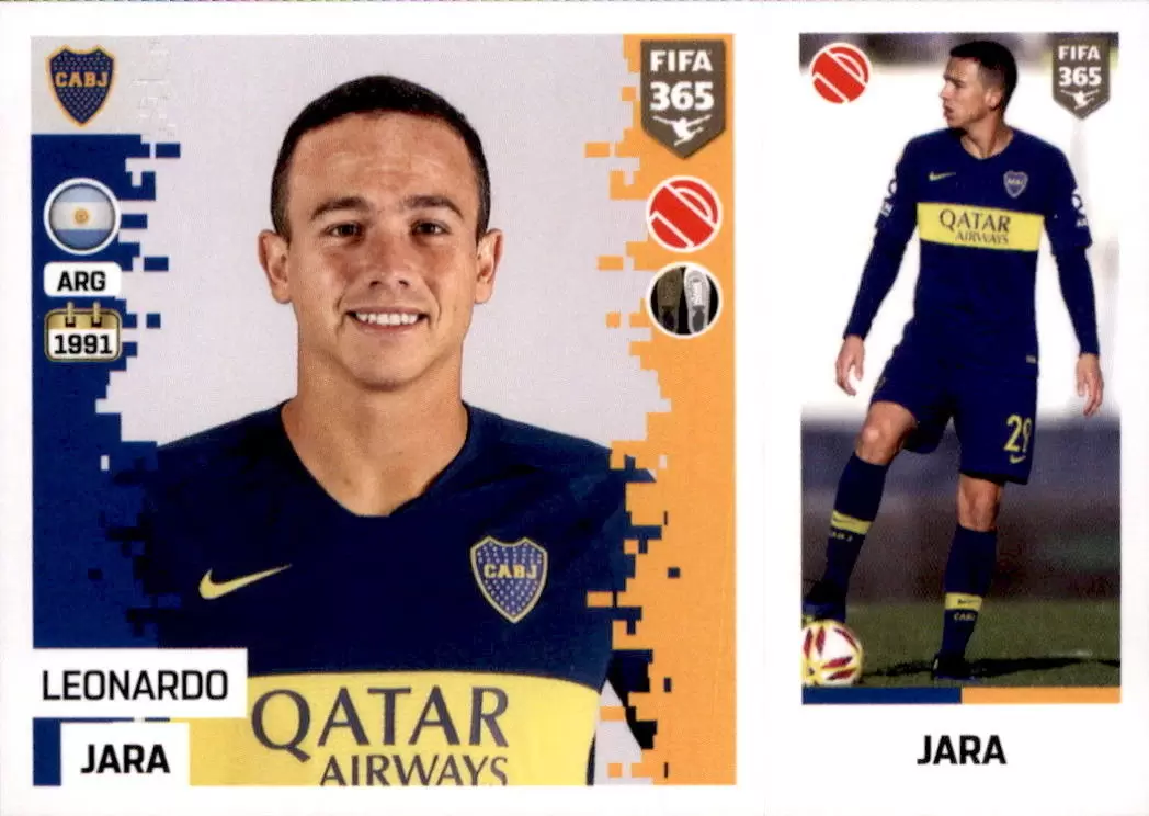 The Golden World of Football Fifa 365 2019 - Leonardo Jara - Boca Juniors