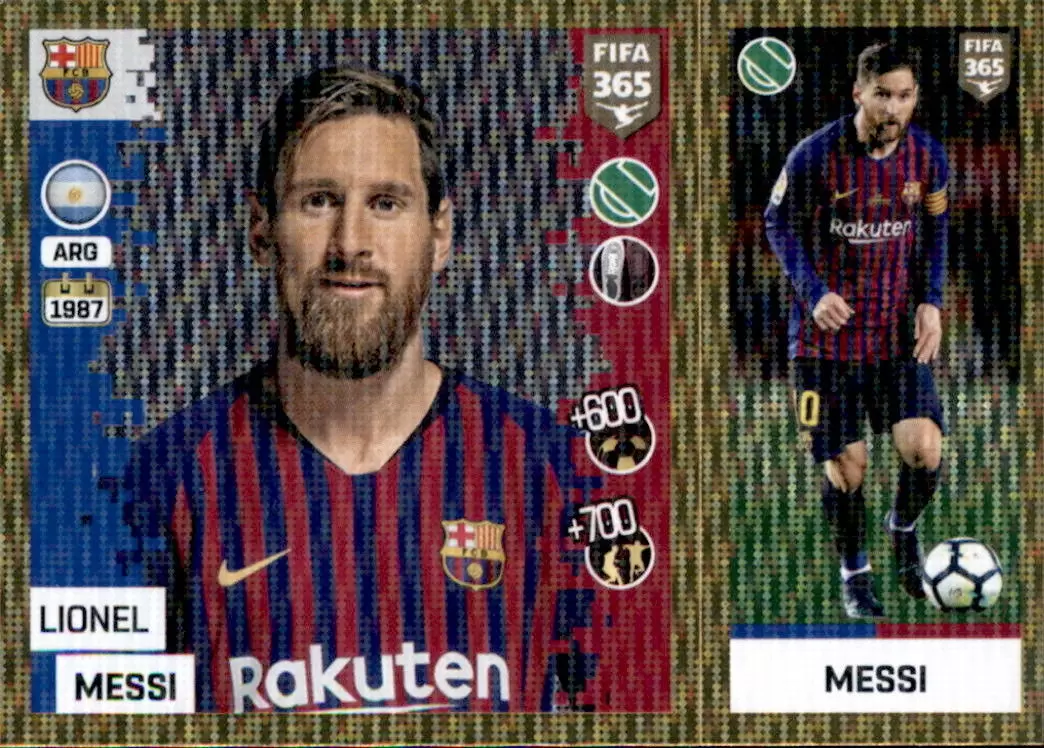 the golden world of football fifa 19 - Lionel Messi - FC Barcelona