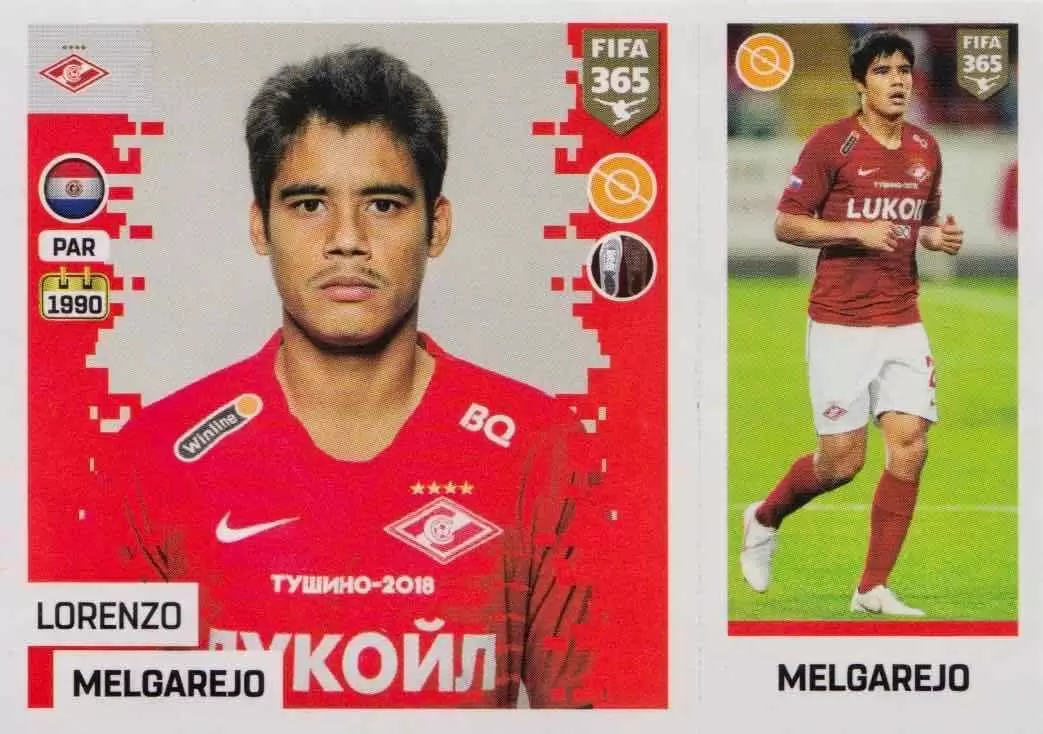 the golden world of football fifa 19 - Lorenzo Melgarejo - FC Spartak Moskva