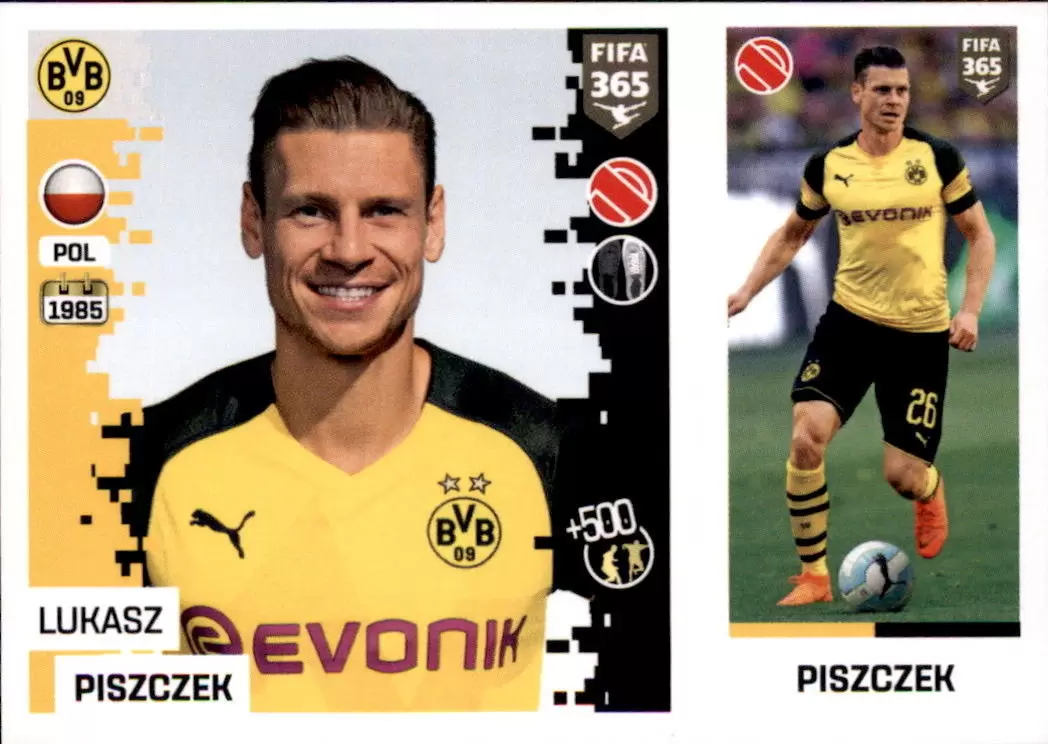 the golden world of football fifa 19 - Lukasz Piszczek - Borussia Dortmund