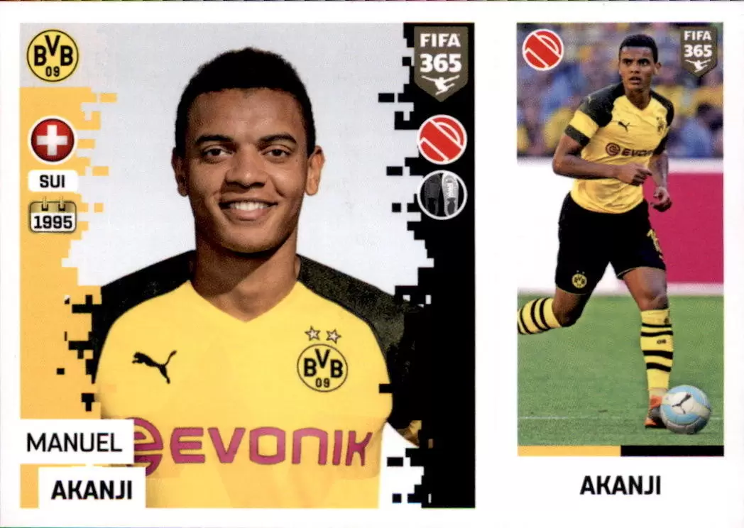 the golden world of football fifa 19 - Manuel Akanji - Borussia Dortmund