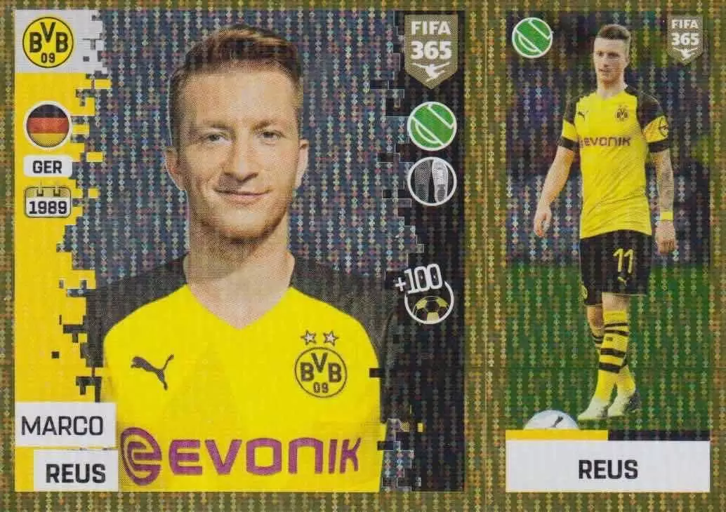 The Golden World of Football Fifa 365 2019 - Marco Reus - Borussia Dortmund
