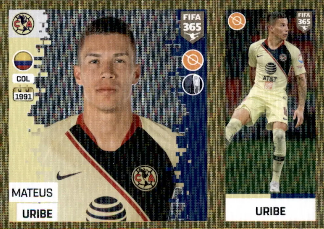 the golden world of football fifa 19 - Mateus Uribe - Club America