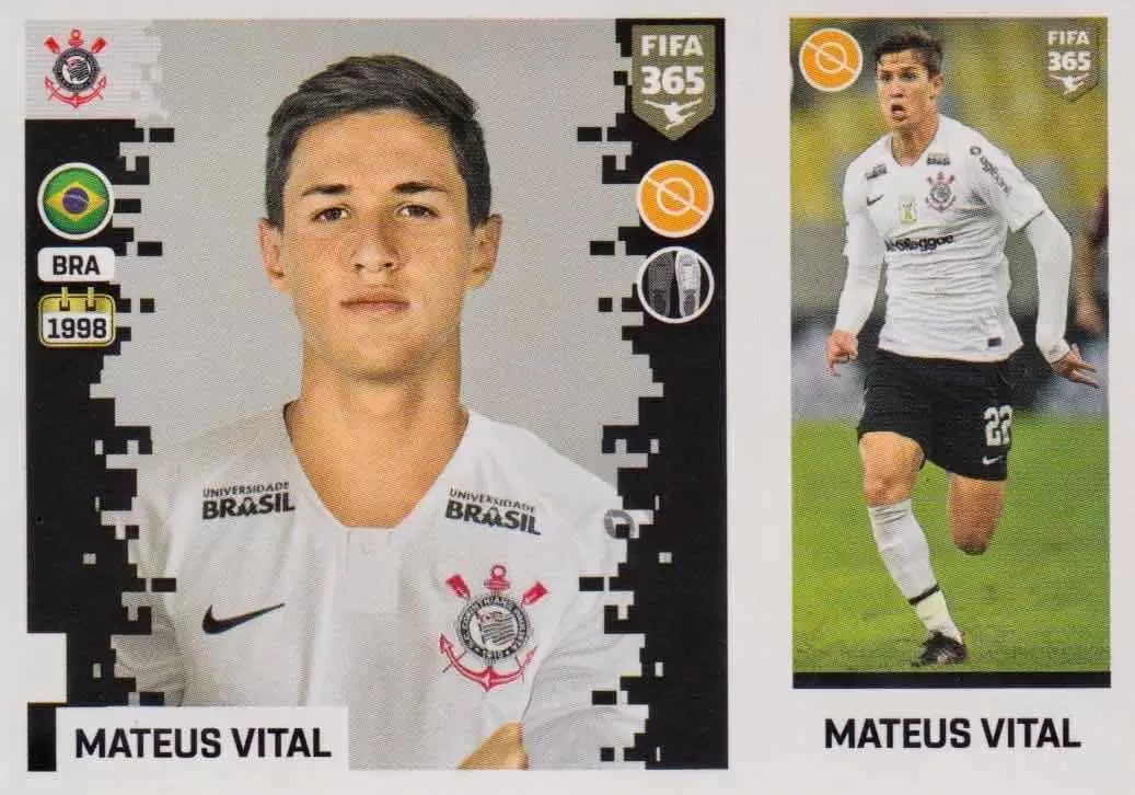 The Golden World of Football Fifa 365 2019 - Mateus Vital - SC Corinthians