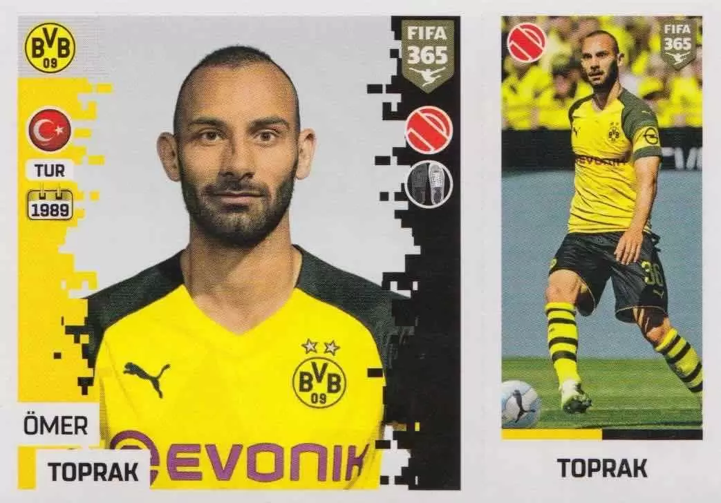 the golden world of football fifa 19 - Ömer Toprak - Borussia Dortmund
