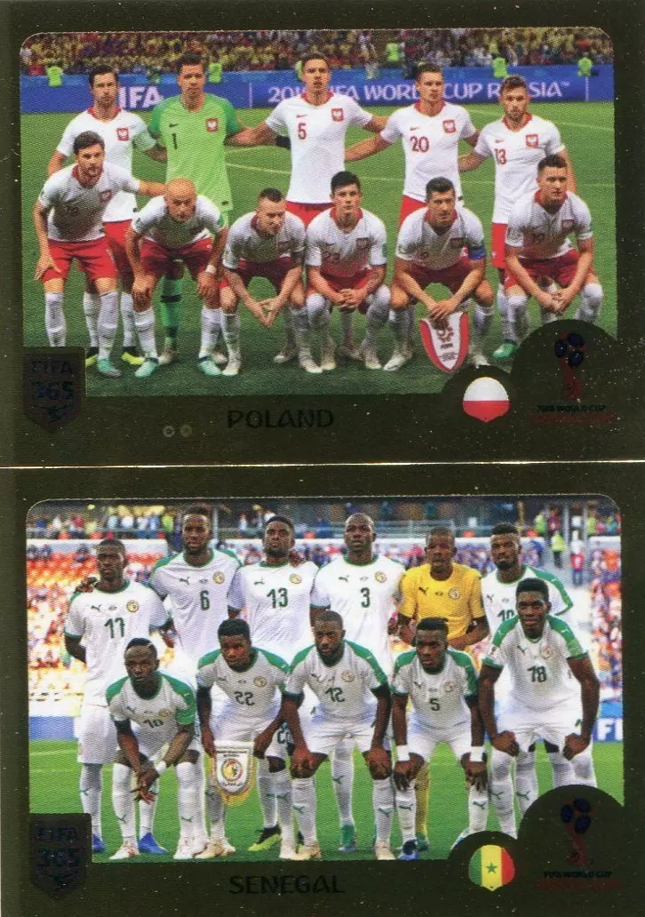 The Golden World of Football Fifa 365 2019 - Poland / Senegal - Group H