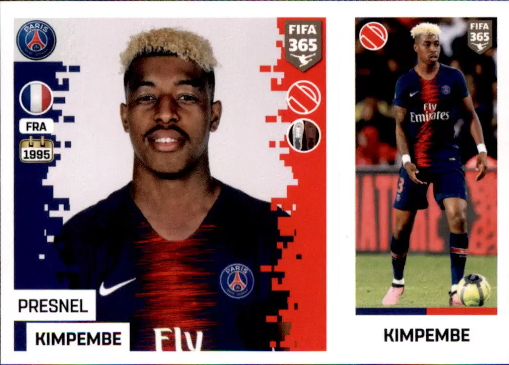 The Golden World of Football Fifa 365 2019 - Presnel Kimpembe - Paris Saint-Germain