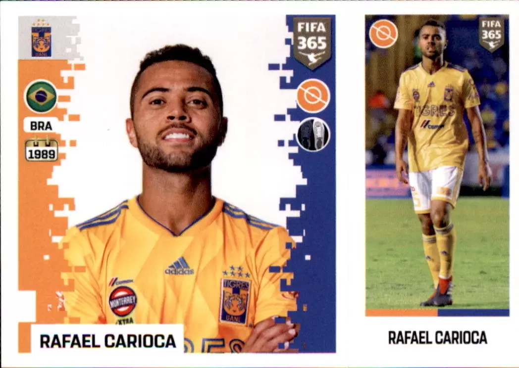 The Golden World of Football Fifa 365 2019 - Rafael Carioca - Tigres Uanl
