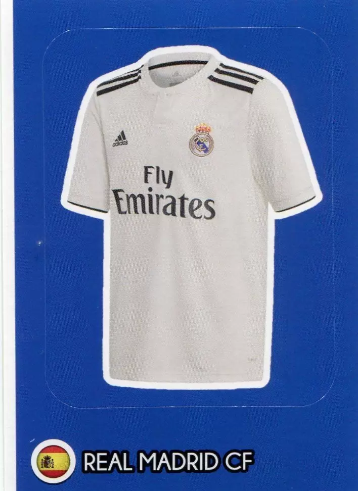 the golden world of football fifa 19 - Real Madrid CF - Shirt - Real Madrid CF