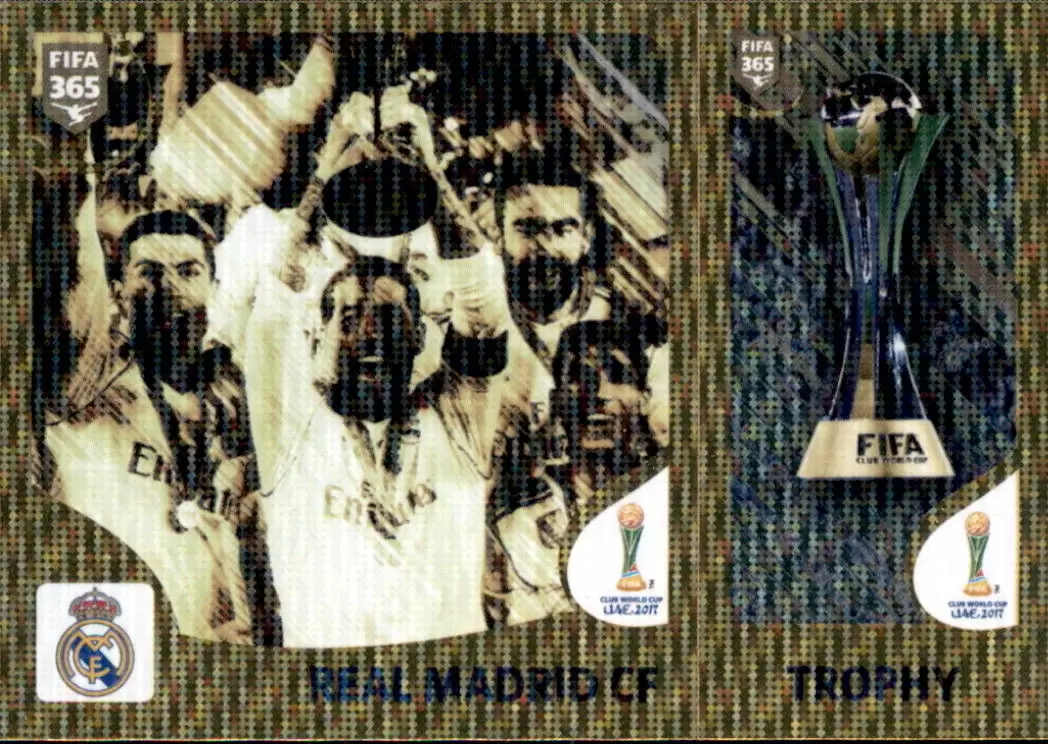 The Golden World of Football Fifa 365 2019 - Real Madrid CF / Trophy - FIFA Club world cup