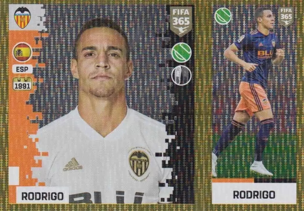 the golden world of football fifa 19 - Rodrigo - Valencia CF
