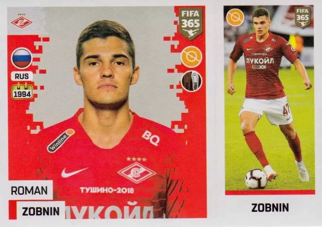 the golden world of football fifa 19 - Roman Zobnin - FC Spartak Moskva