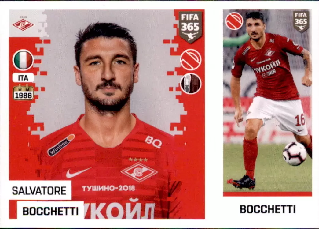 The Golden World of Football Fifa 365 2019 - Salvatore Bocchetti - FC Spartak Moskva