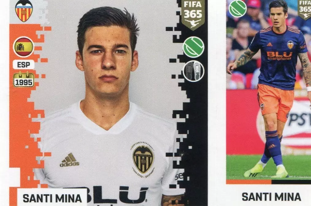 the golden world of football fifa 19 - Santi Mina - Valencia CF