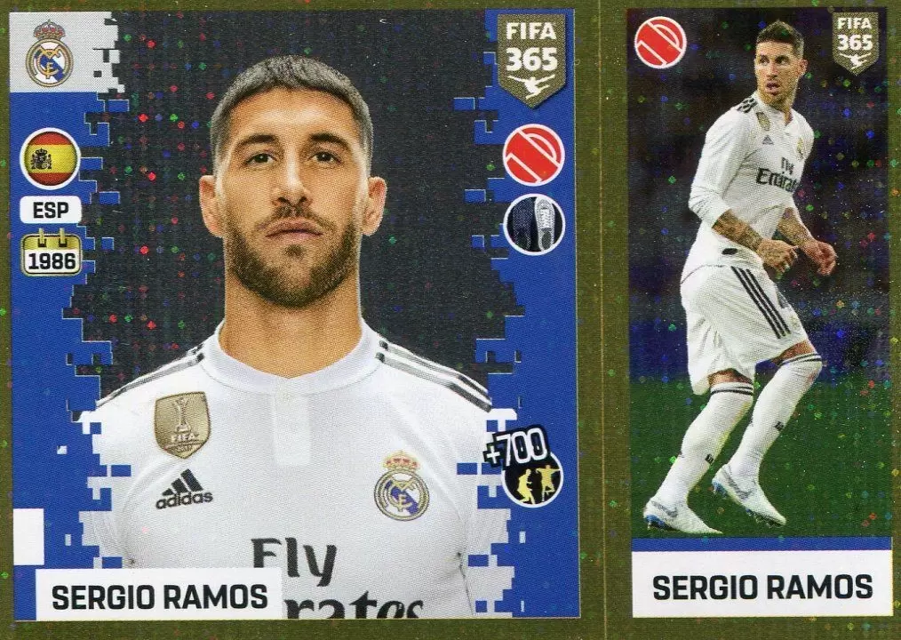 the golden world of football fifa 19 - Sergio Ramos - Real Madrid CF