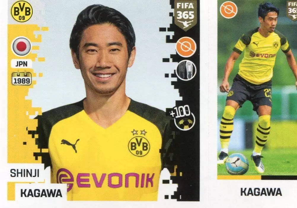 the golden world of football fifa 19 - Shinji  Kagawa - Borussia Dortmund