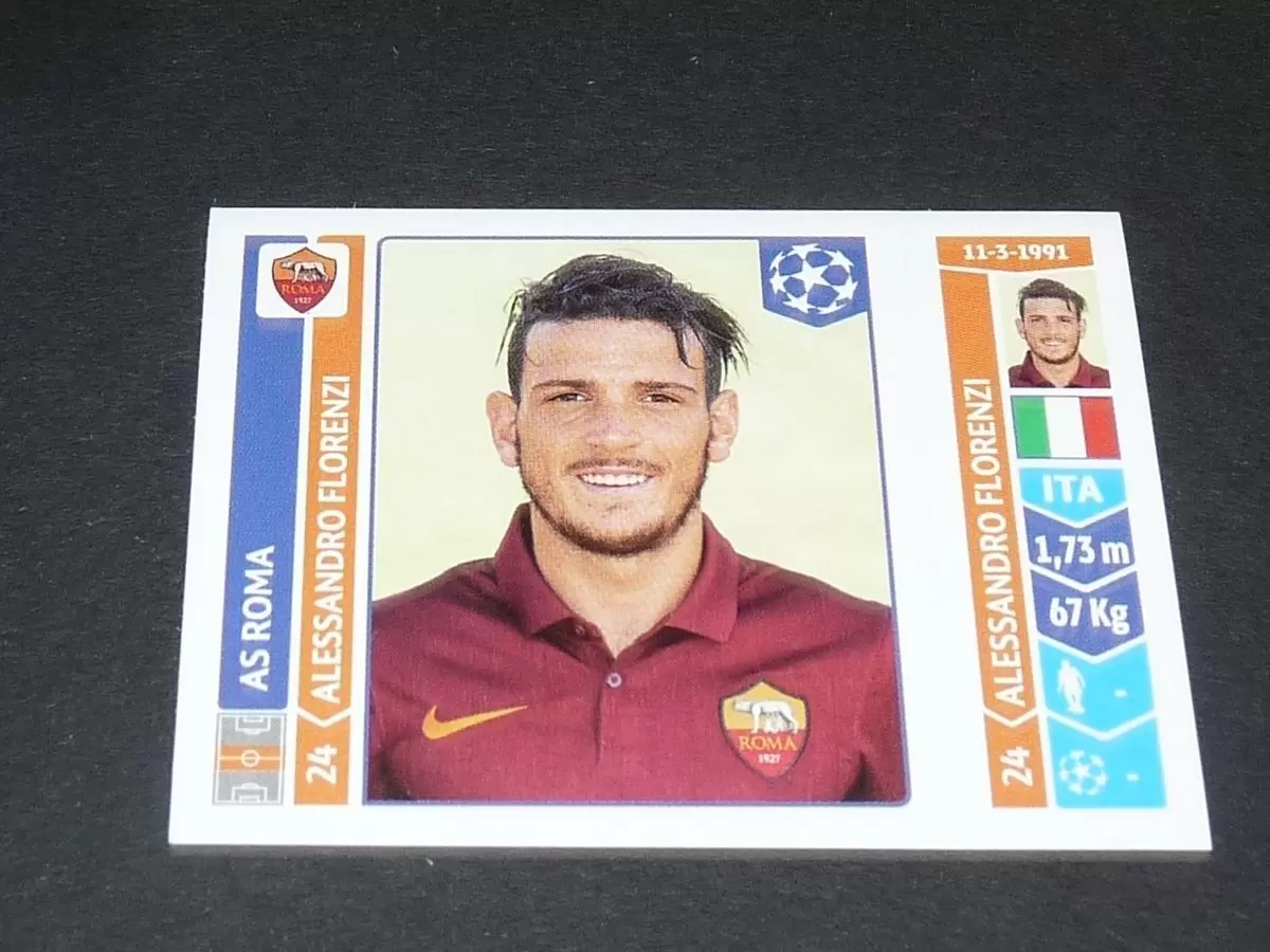 UEFA Champions League 2014-2015 - Alessandro Florenzi - AS Roma