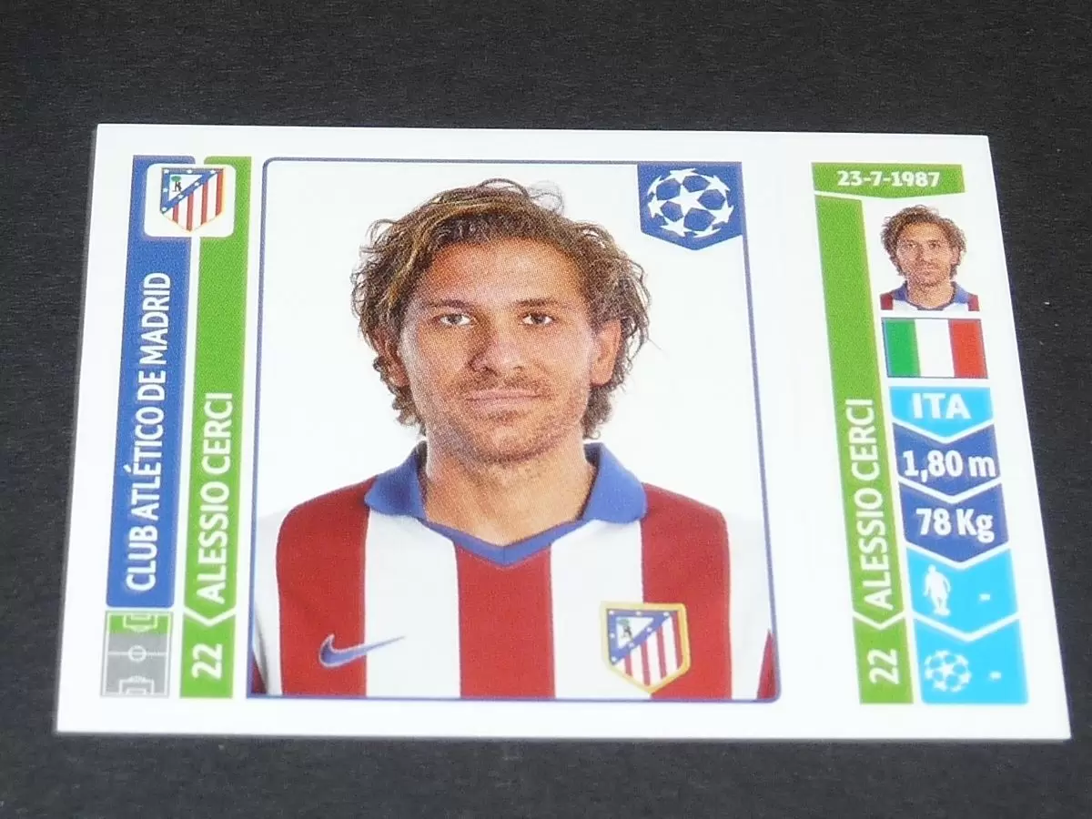 UEFA Champions League 2014-2015 - Alessio Cerci - Club Atlético de Madrid