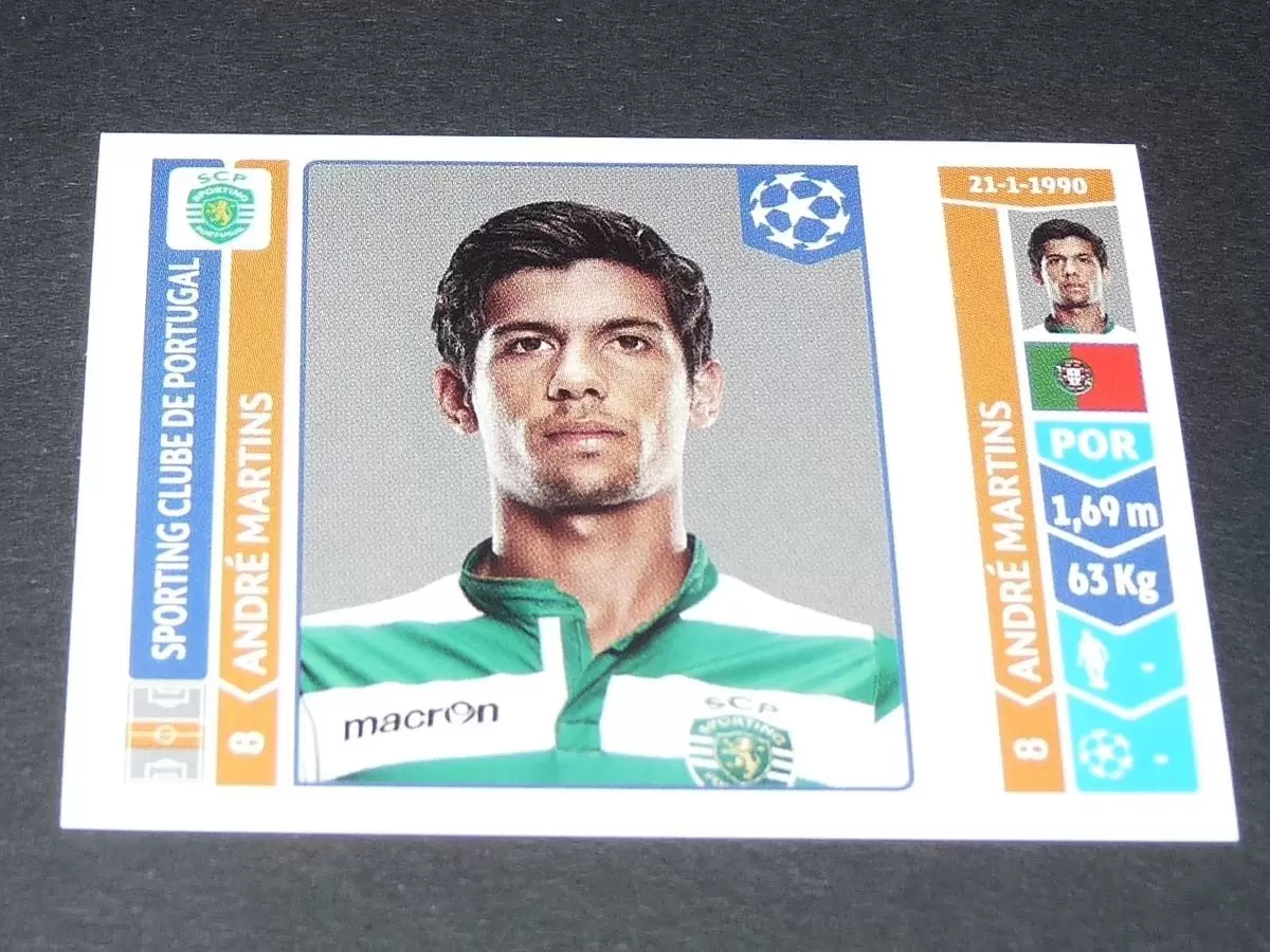 UEFA Champions League 2014-2015 - André Martins - Sporting Clube de Portugal