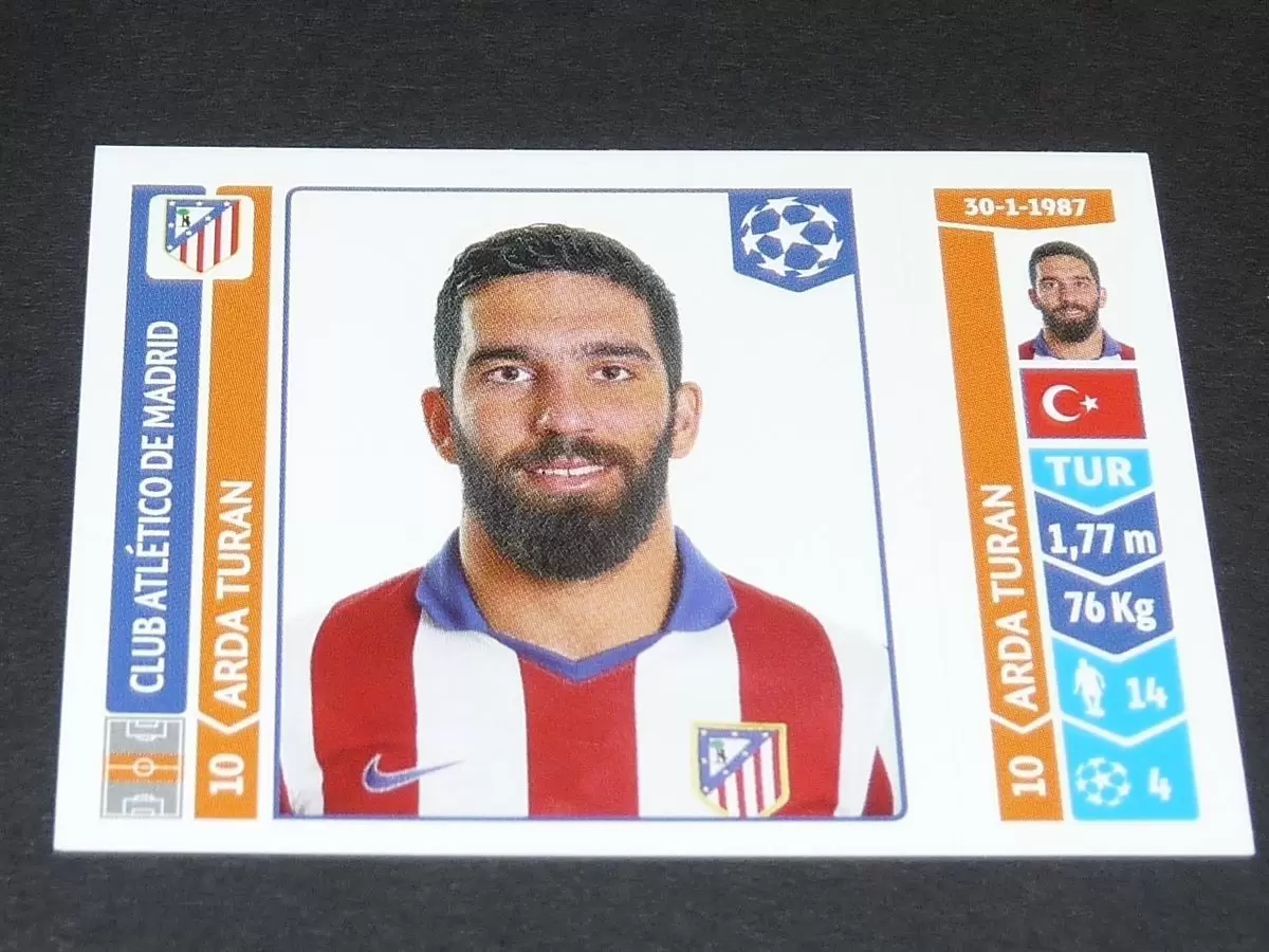 UEFA Champions League 2014-2015 - Arda Turan - Club Atlético de Madrid
