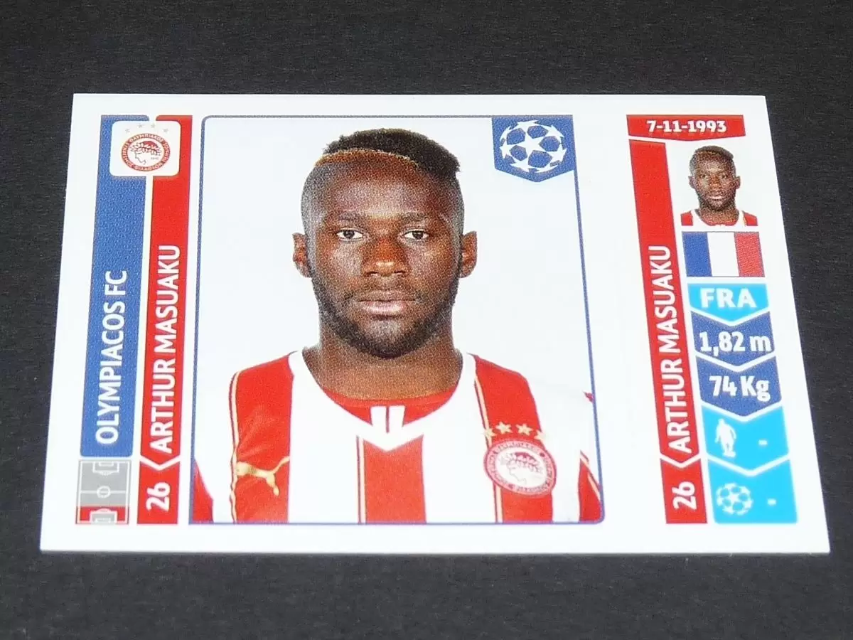 UEFA Champions League 2014-2015 - Arthur Masuaku - Olympiacos FC