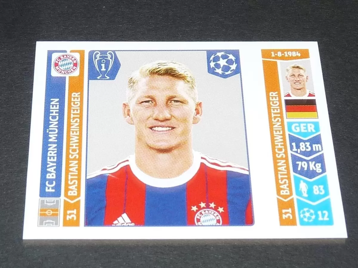 UEFA Champions League 2014-2015 - Bastian Schweinsteiger - FC Bayern München