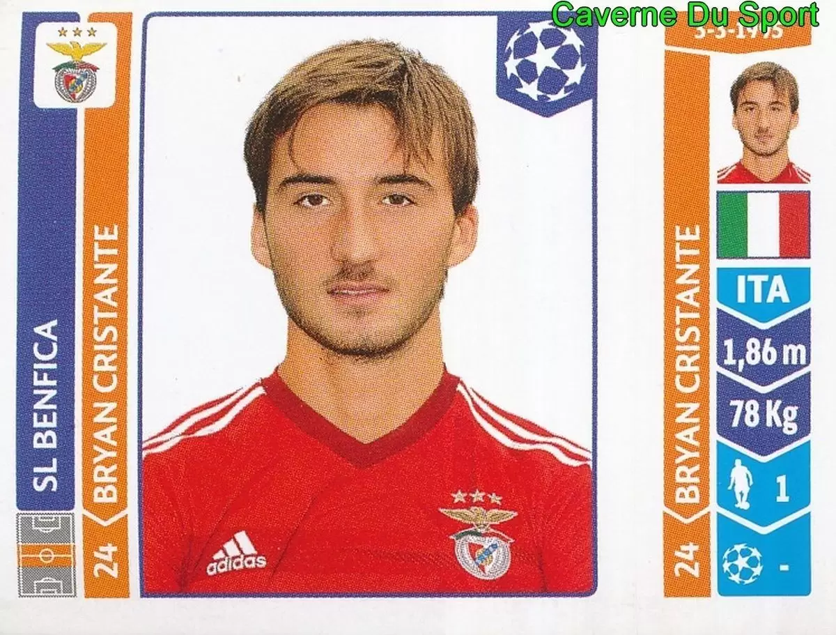 UEFA Champions League 2014-2015 - Bryan Cristante - SL Benfica
