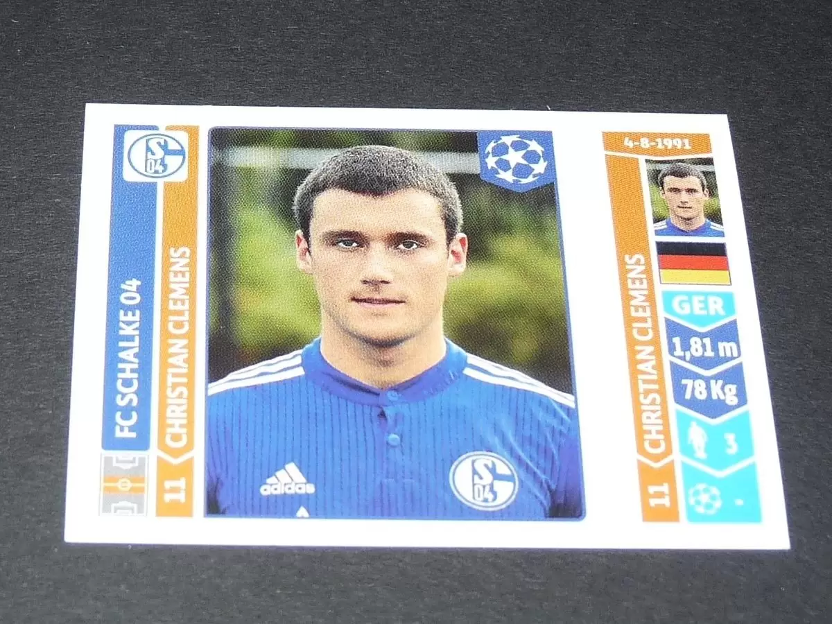 UEFA Champions League 2014-2015 - Christian Clemens - FC Schalke 04