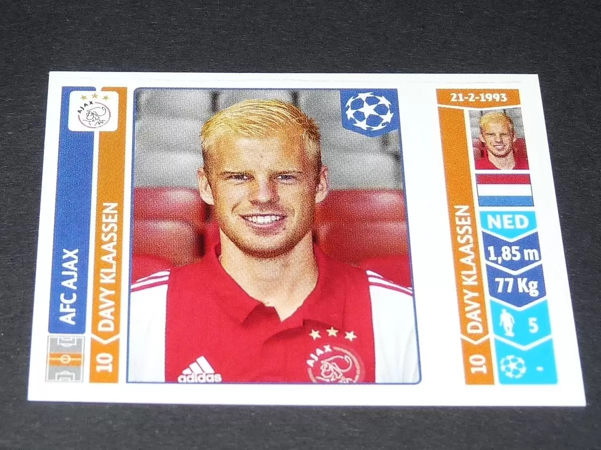 UEFA Champions League 2014-2015 - Davy Klaassen - AFC Ajax