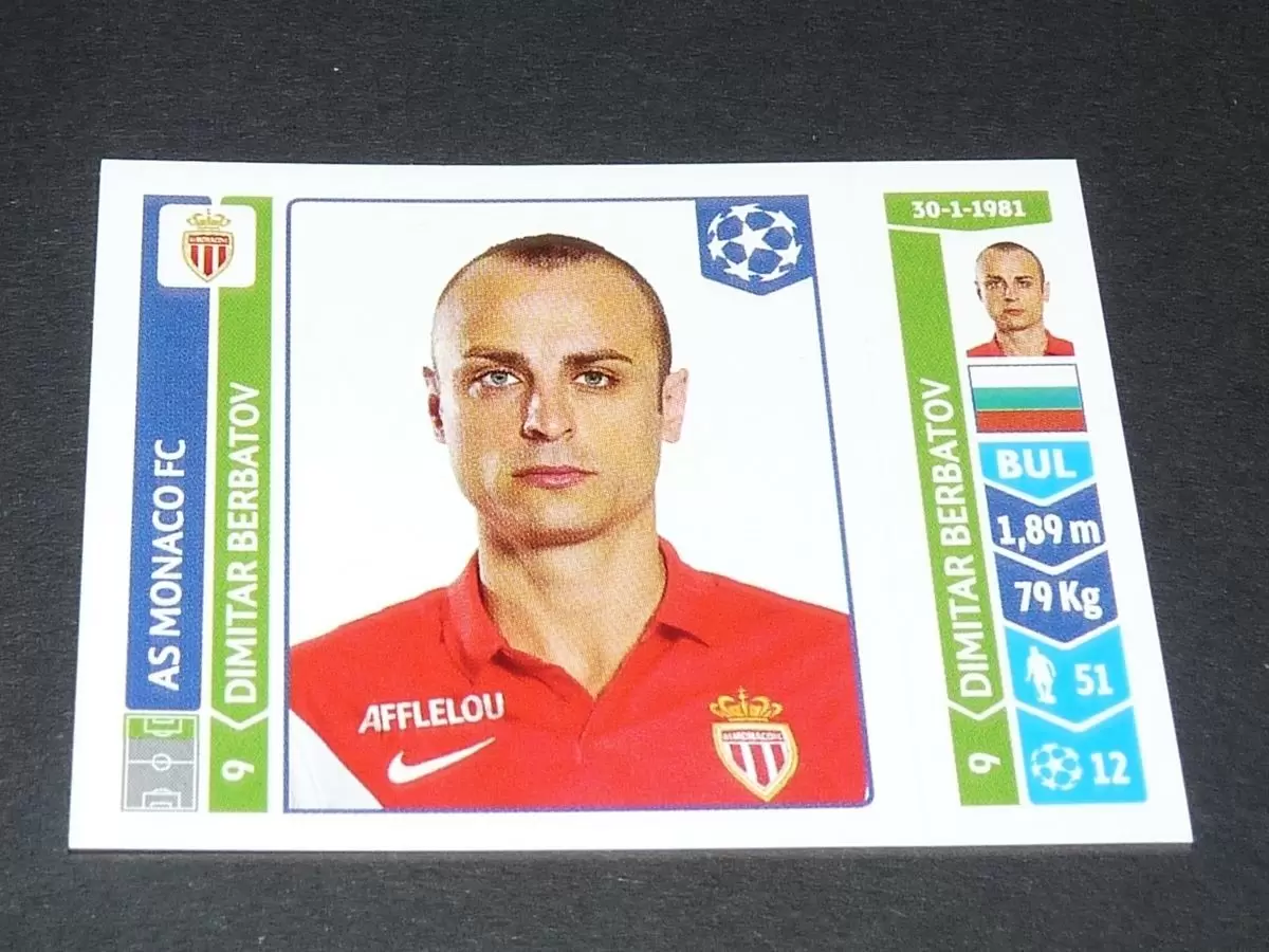 UEFA Champions League 2014-2015 - Dimitar Berbatov - AS Monaco FC