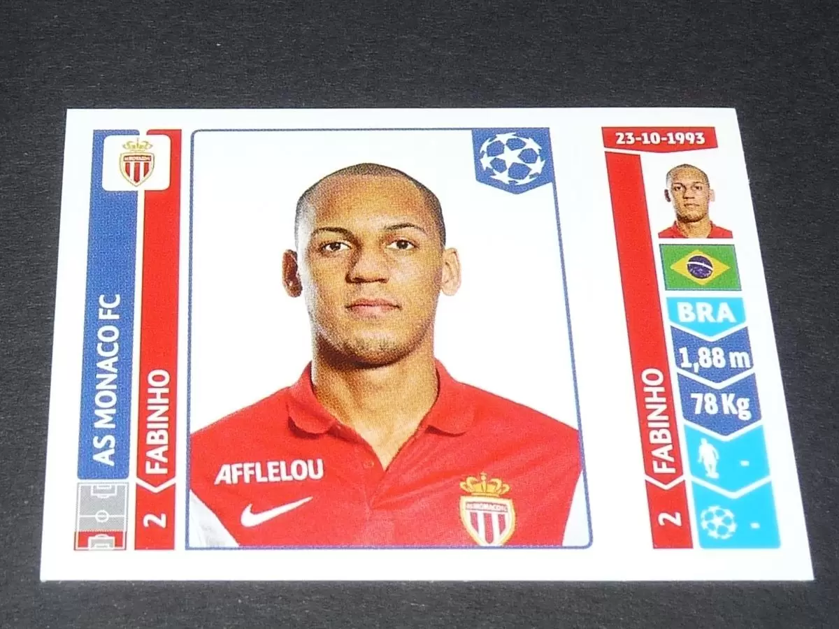 UEFA Champions League 2014-2015 - Fabinho - AS Monaco FC