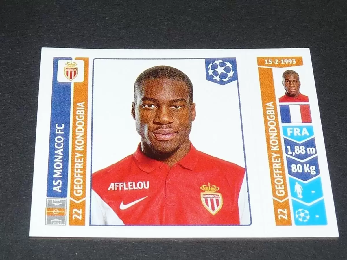 UEFA Champions League 2014-2015 - Geoffrey Kondogbia - AS Monaco FC