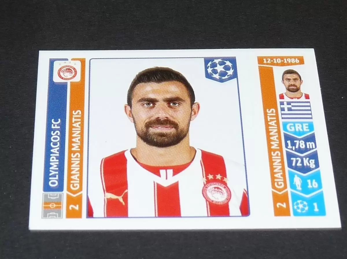 UEFA Champions League 2014-2015 - Giannis Maniatis - Olympiacos FC