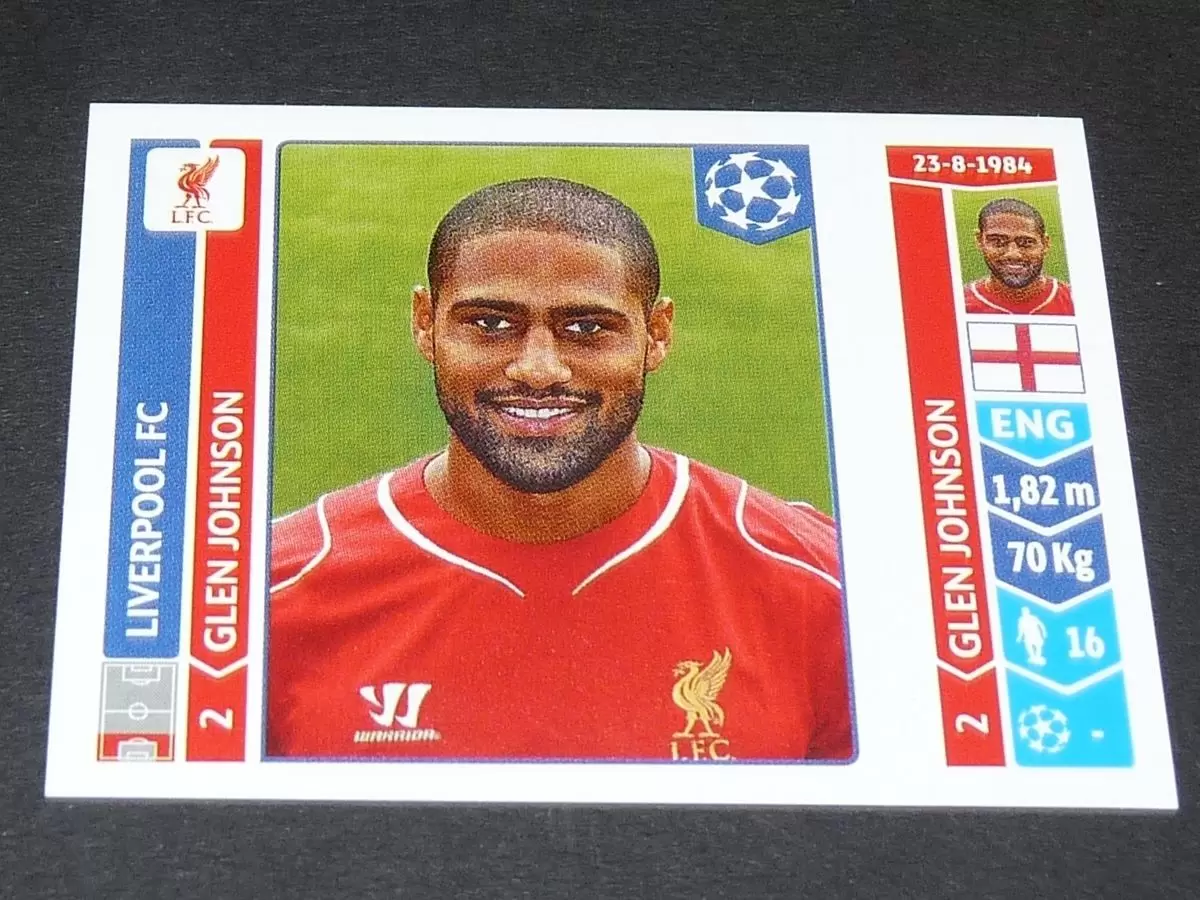 UEFA Champions League 2014-2015 - Glen Johnson - Liverpool FC