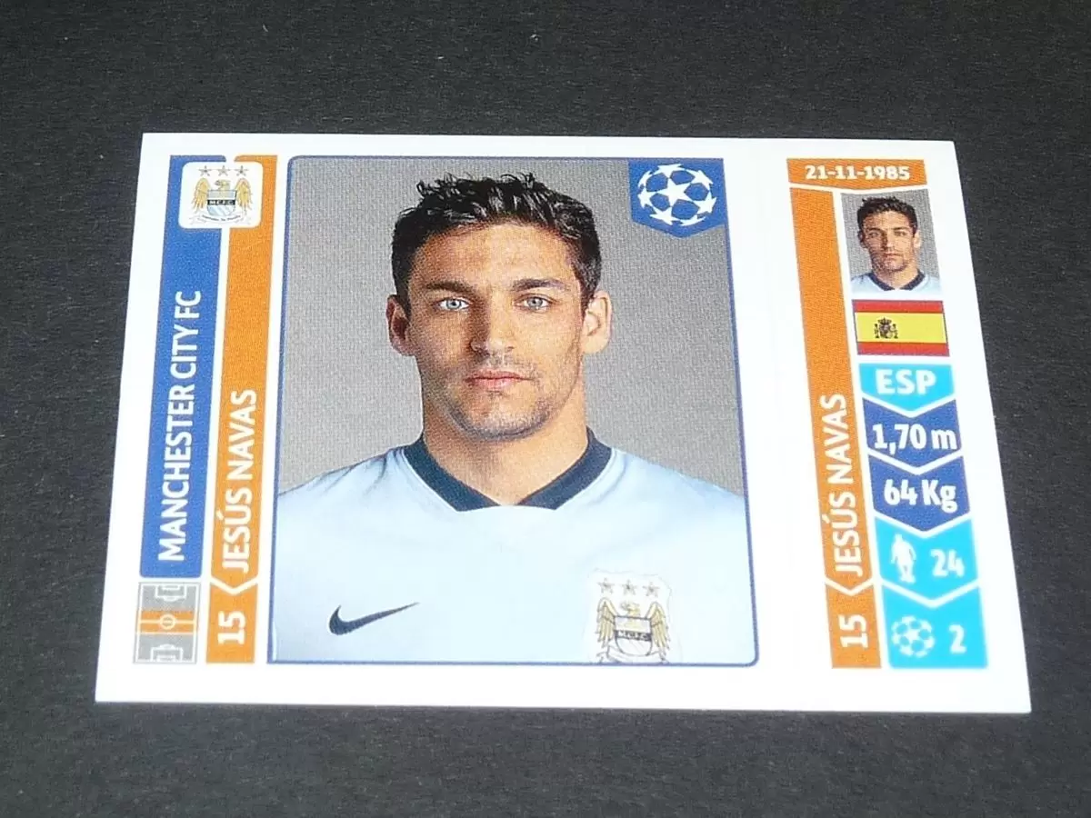 UEFA Champions League 2014-2015 - Jesús Navas - Manchester City FC
