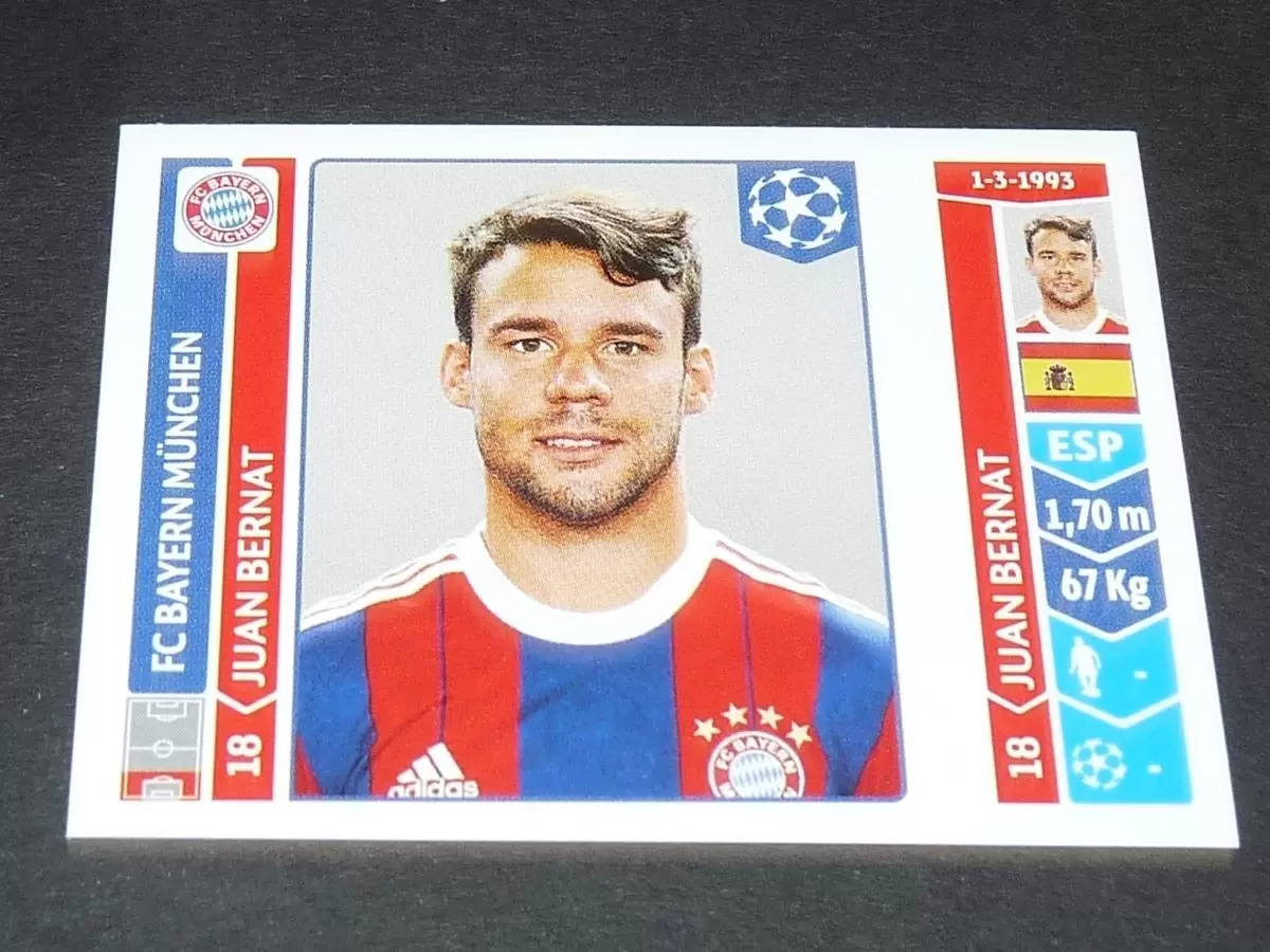 UEFA Champions League 2014-2015 - Juan Bernat - FC Bayern München