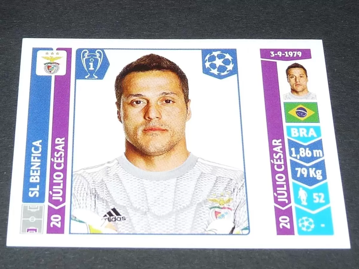 UEFA Champions League 2014-2015 - Júlio César - SL Benfica