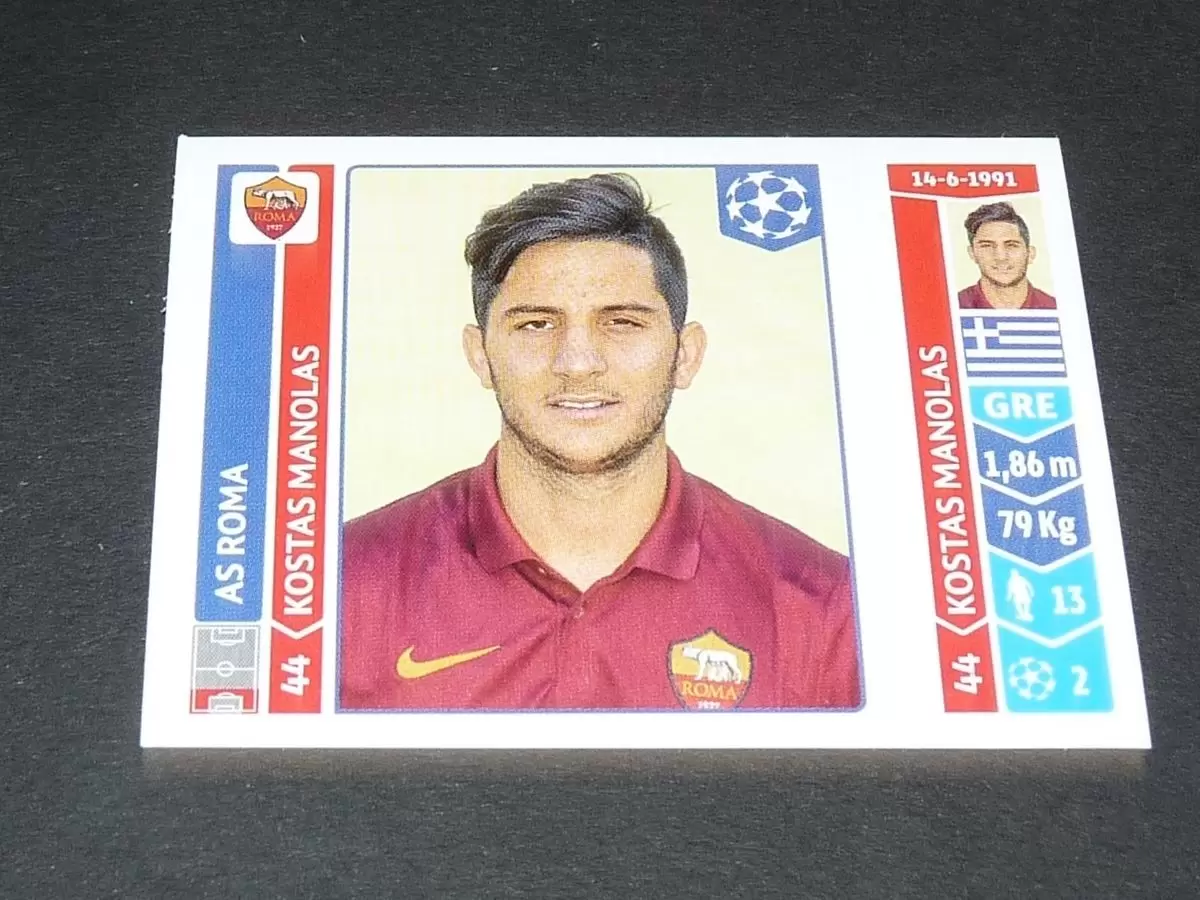 UEFA Champions League 2014-2015 - Kostas Manolas - AS Roma